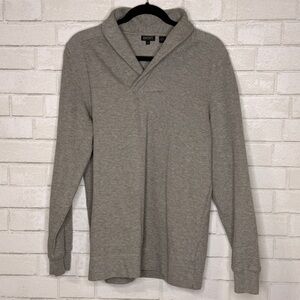 DKNY V-Neck Gray Men's Sweater